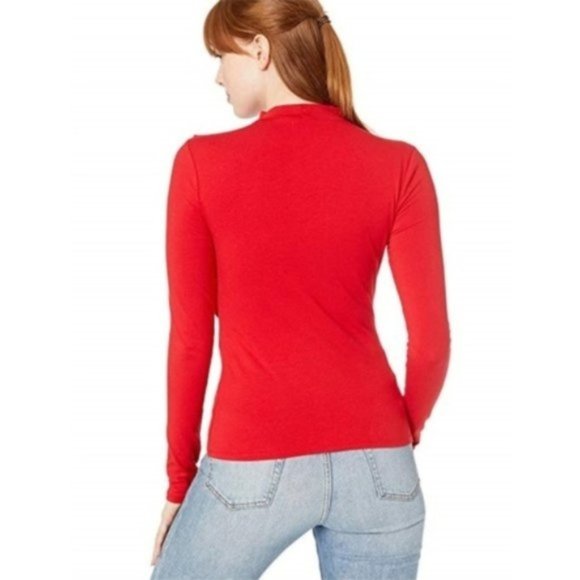Guess Long Sleeve Koloa Ruffle Top - Picture 2 of 3